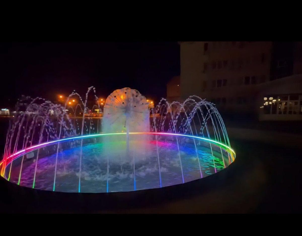 Fontana u centru Ugljevika