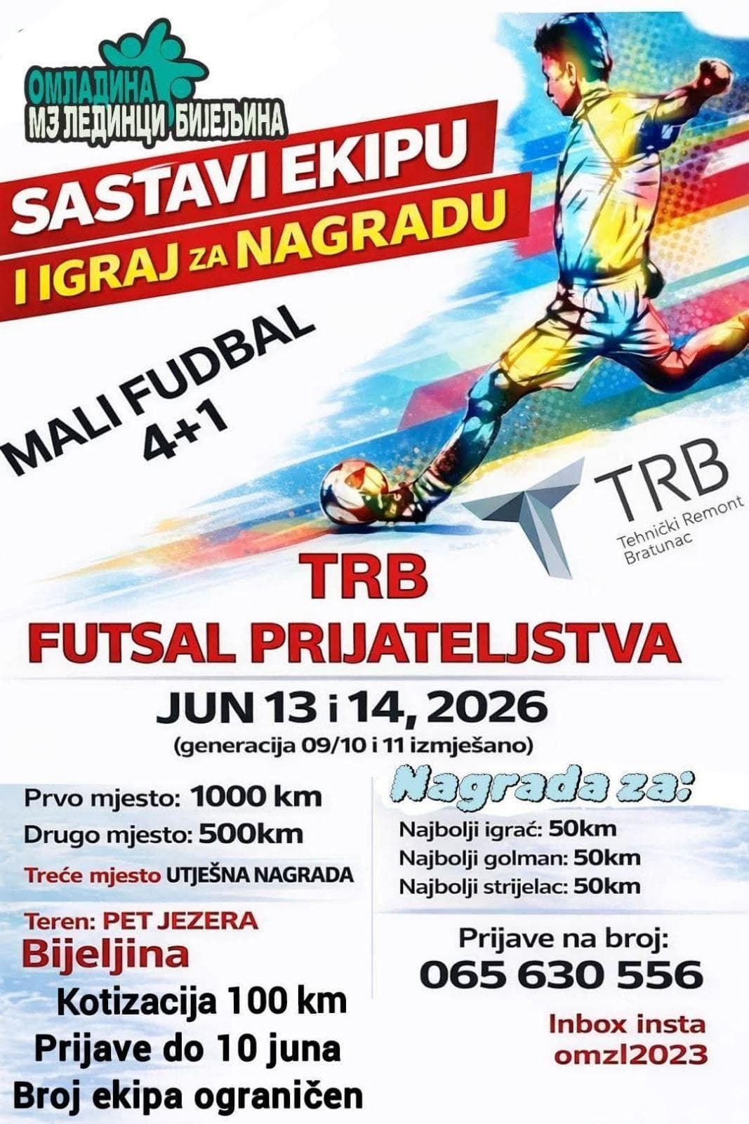 Najava futsal turnira u Bijeljini